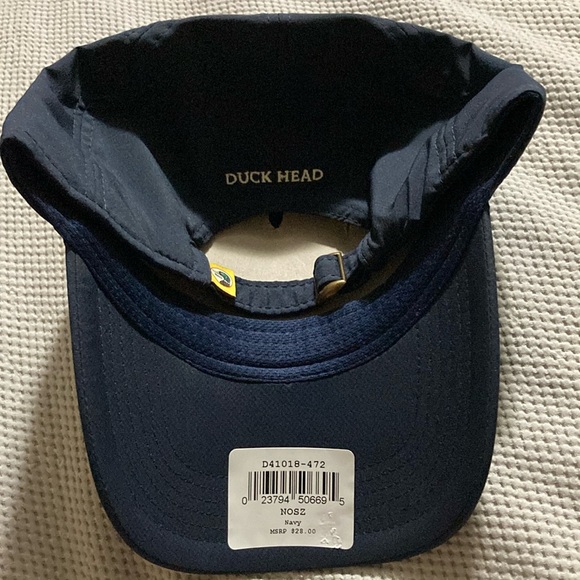 Duck Head NWT | Duck Head Hat | Duck Head Navy Blue Baseball Cap | Baseball hat - Picture 2 of 8